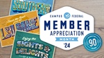 Campus Federal Celebrates 90 Years of Service during Member Appreciation Month