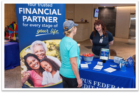 Campus Federal Attends Race to Wellness Health Fair