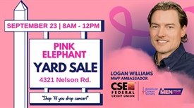 CSE Presents Pink Elephant Yard Sale