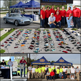 Ascension CU Partnered with Ascension Parish Sheriff's Office for Inaugural Classic Cars 4 Christmas Crusade