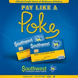 Southwest Louisiana Credit Union Announces New McNeese Debit Card